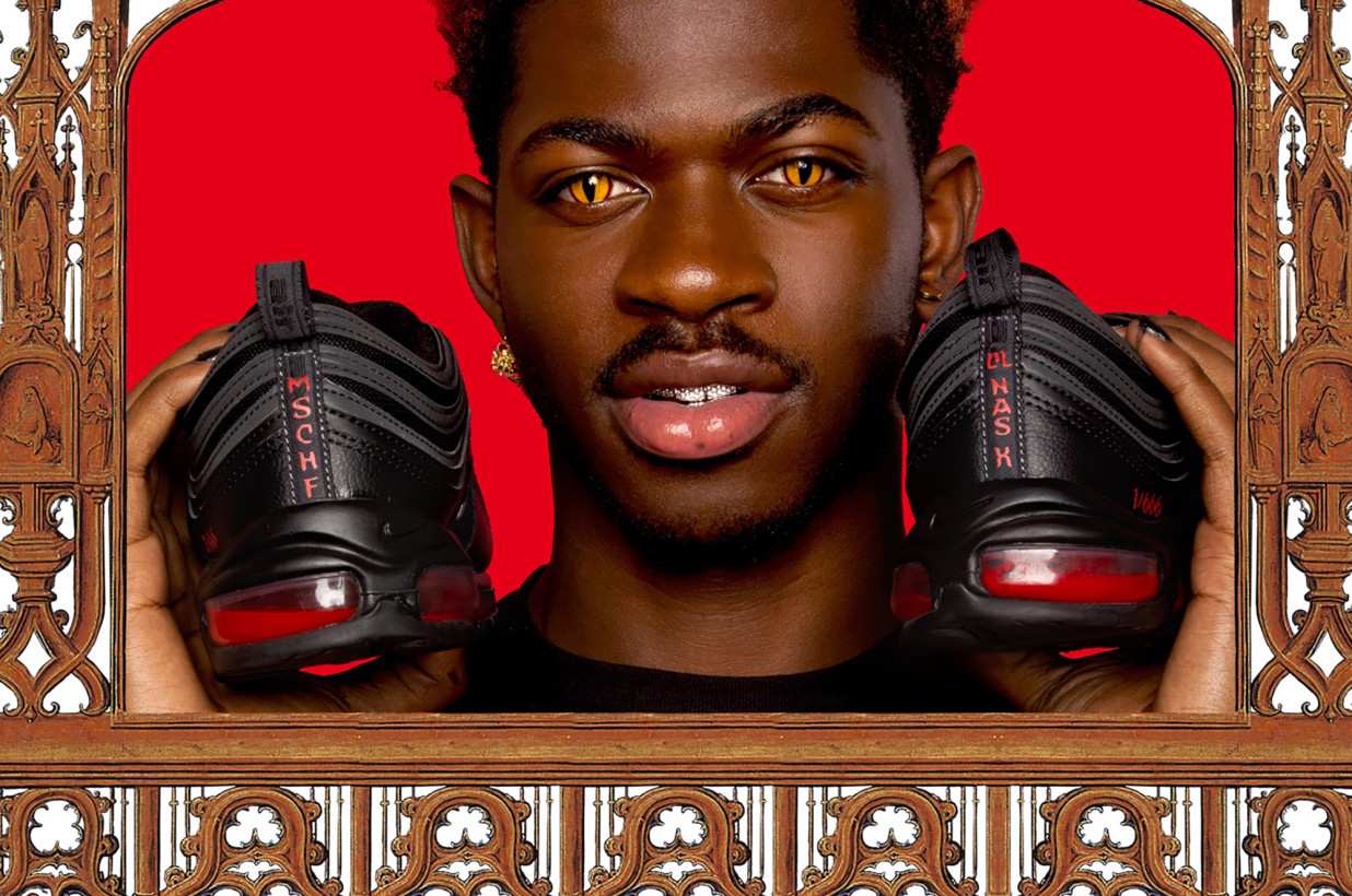 Lil Nas Nike Satan Shoes