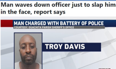 troy davis slap arrested